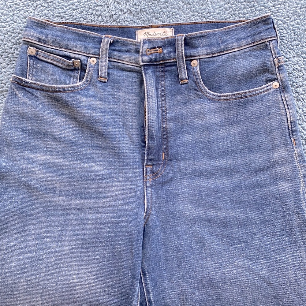 Madewell Slim Wide-leg crop Jean